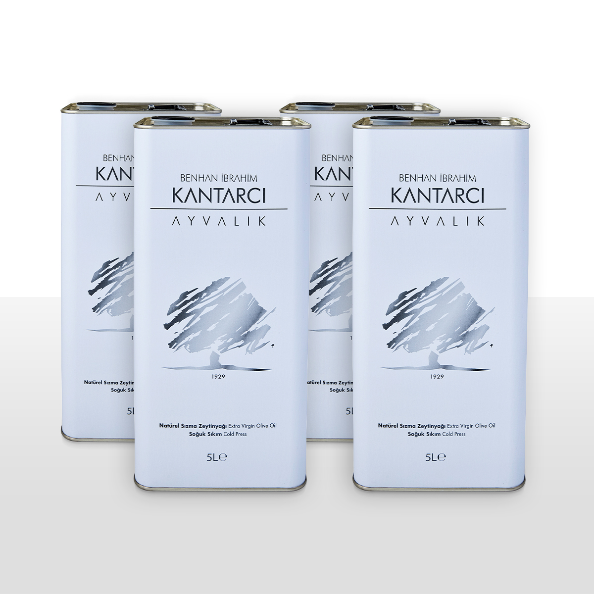 Natürel Sızma Zeytinyağı - Soğuk Sıkım, Erken Hasat (2025-2026) 4'lü Set